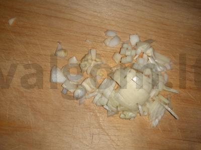 Sojų faršas azijietišku stiliumi Žingsnis 2