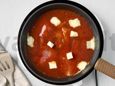 Tilapija pomidorų padaže Žingsnis 4