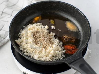 Avinžirnių kotletai Žingsnis 3