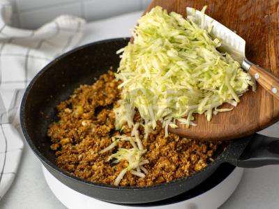 Avinžirnių kotletai Žingsnis 4