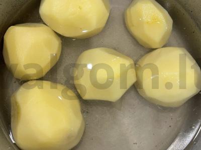 Borsčas su pupelėmis ir jautiena Žingsnis 3