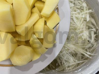 Borsčas su pupelėmis ir jautiena Žingsnis 5