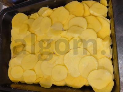 Vištienos blauzdelės su bulvėmis „Prancūziškai“ Žingsnis 3