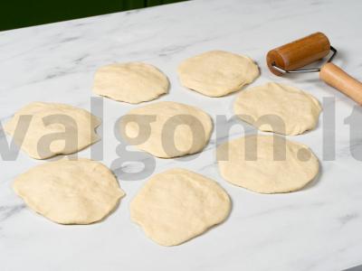 Garinti bao bandelės su kiauliena Žingsnis 5