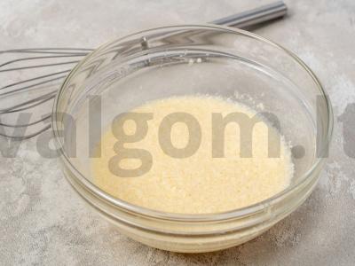 Apelsinų keksiukai Žingsnis 3