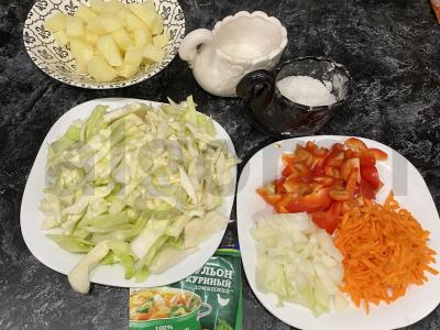 Namų šaltibarščiai ant mėsos sultinio Žingsnis 2