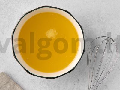 Uzbekų pieno halva su ledų skoniu Žingsnis 2