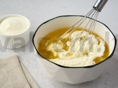 Uzbekų pieno halva su ledų skoniu Žingsnis 3