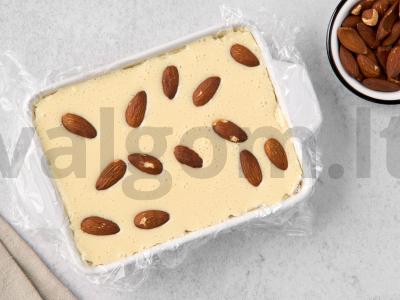 Uzbekų pieno halva su ledų skoniu Žingsnis 4