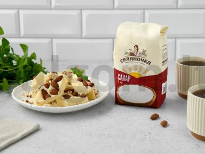 Uzbekų pieno halva su ledų skoniu pagrindine nuotrauka