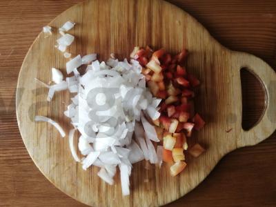 Šči su raugintomis kopūstais Žingsnis 2