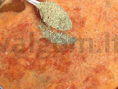 Toskaniškas troškintas sriuba su medžiotojų dešrelėmis, pupelėmis, avinžirniais ir lęšiais Žingsnis 15