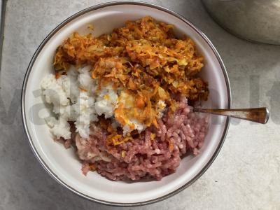 Paprikos, įdarytos vištienos faršu Žingsnis 5