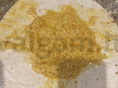 Tortilija su kiaušiniu ir sūriu Žingsnis 2