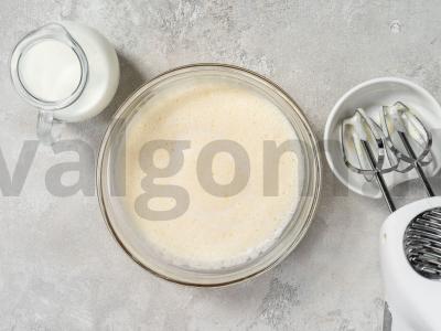 Drėgnas šokoladinis keksiukas Žingsnis 3