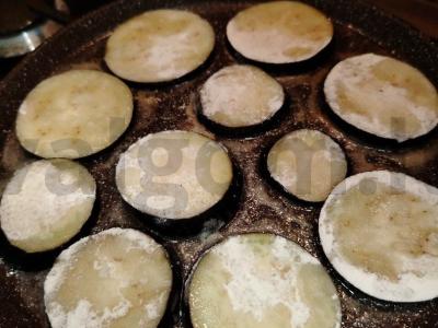 Užkandžių baklažanai su tilziter sūriu Žingsnis 3