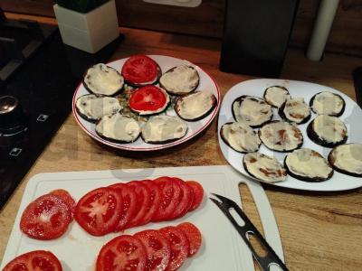 Užkandžių baklažanai su tilziter sūriu Žingsnis 6