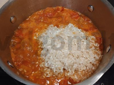 Ryžiai kaip garnyras Žingsnis 4