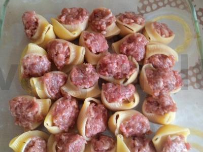 Įdarytos makaronai, kepti orkaitėje Žingsnis 8