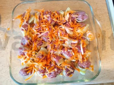 Įdarytos makaronai, kepti orkaitėje Žingsnis 9