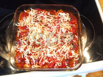 Įdarytos makaronai, kepti orkaitėje Žingsnis 11