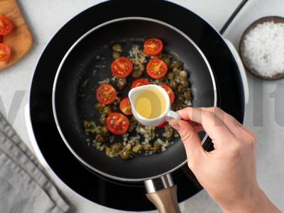 Lašiša su pomidorais Žingsnis 6