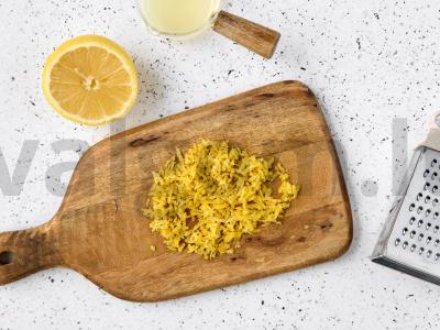 Biskvitinis citrininis pyragas Žingsnis 1