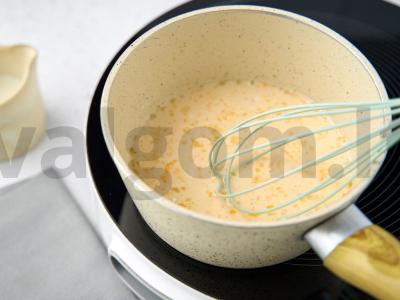 Biskvitinis citrininis pyragas Žingsnis 3