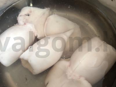 Įdaryti kalmarai Žingsnis 2