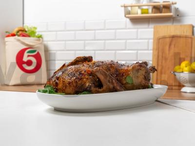 Naujųjų metų antis apelsinų glazūroje pagrindine nuotrauka