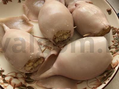 Įdaryti kalmarai Žingsnis 8