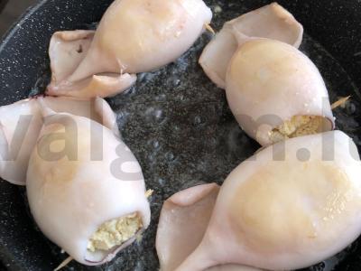 Įdaryti kalmarai Žingsnis 9