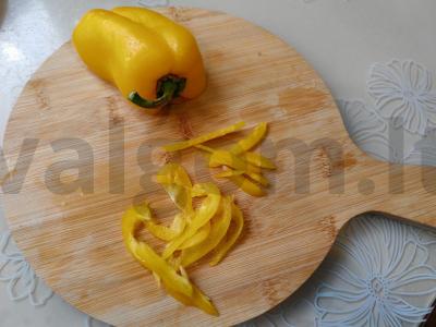 Salotas „Krevetės sniege“ Žingsnis 5