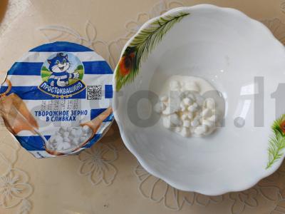 Salotas „Krevetės sniege“ Žingsnis 7