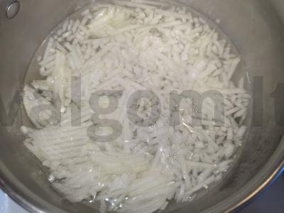 Salotas „Jūrinis vėjas“ su silke Žingsnis 1