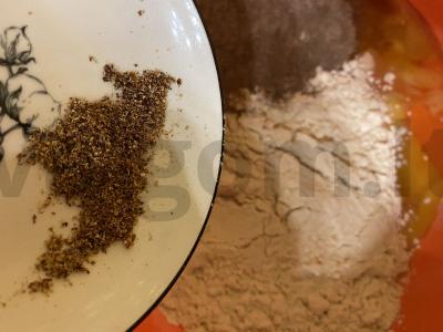 Šokoladiniai blynai su muskato riešutu Žingsnis 2