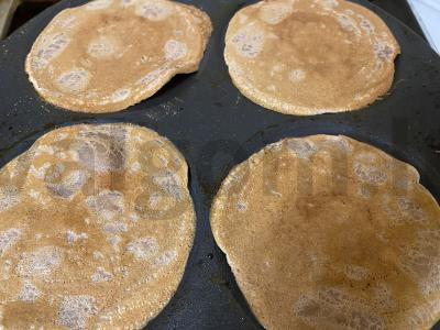 Šokoladiniai blynai su muskato riešutu Žingsnis 5