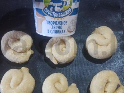 Varškės bandelės Žingsnis 6