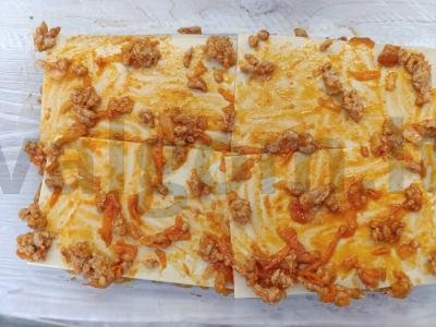 Lasagna su faršu, sūriu ir daržovėmis Žingsnis 5