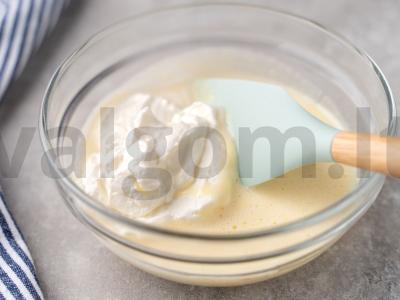 Bavarijos kremas Žingsnis 6