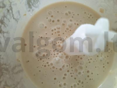 Vynuogių blynai su avižų pienu Žingsnis 3