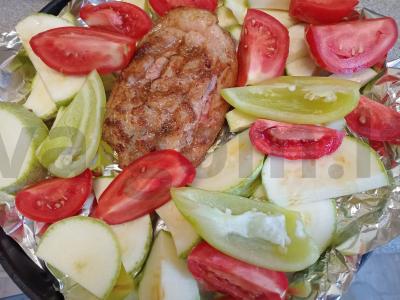 Kepta antis su daržovėmis Žingsnis 8