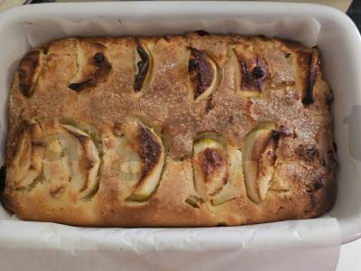 Obuolių pyragas per valandą Žingsnis 4