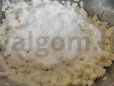 Varškėčiai su vanilinu pusryčiams Žingsnis 5