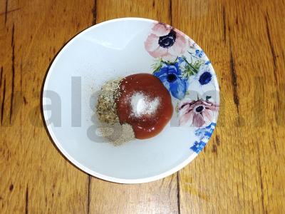 Vištienos šlaunelės ant anglių „Aromatingos su ugnimi“ Žingsnis 1