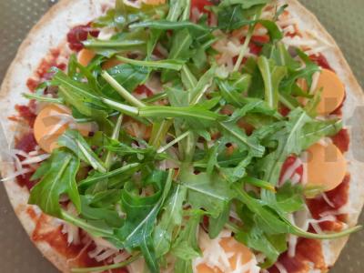 Vegetariškas picos ritinys Žingsnis 6