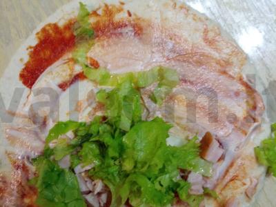 Tortilija su rūkytomis krūtinėlėmis Žingsnis 2