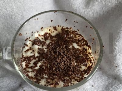 Kava su šokoladu Žingsnis 3