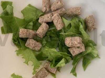 Lengvas salotas „Įvairiaspalvis“ Žingsnis 1