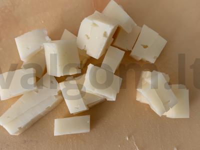 Lengvas salotas „Įvairiaspalvis“ Žingsnis 4